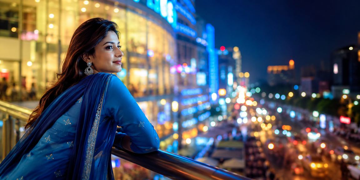 ঢাকায় সালোয়ার-কামিজ পরা একজন নারী মোবাইলে starzxgo78 - এ ক্রিকেট বেটিং করছেন
